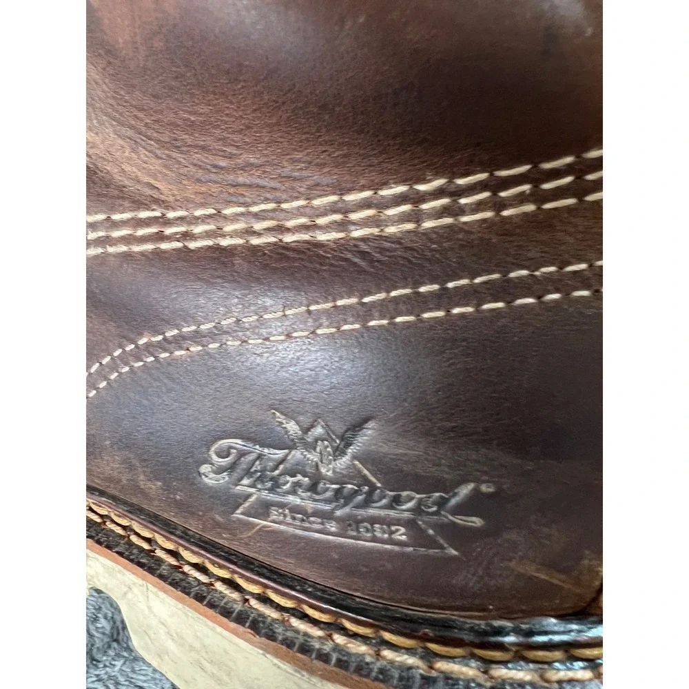 Thorogood Soft Moc Toe Leather Work Boots 8